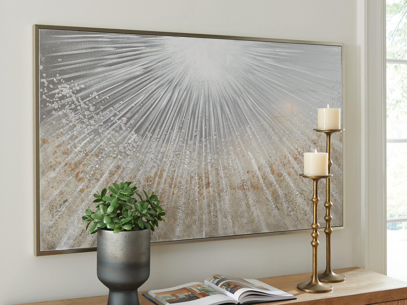 Waldard Wall Art - Gray (2)