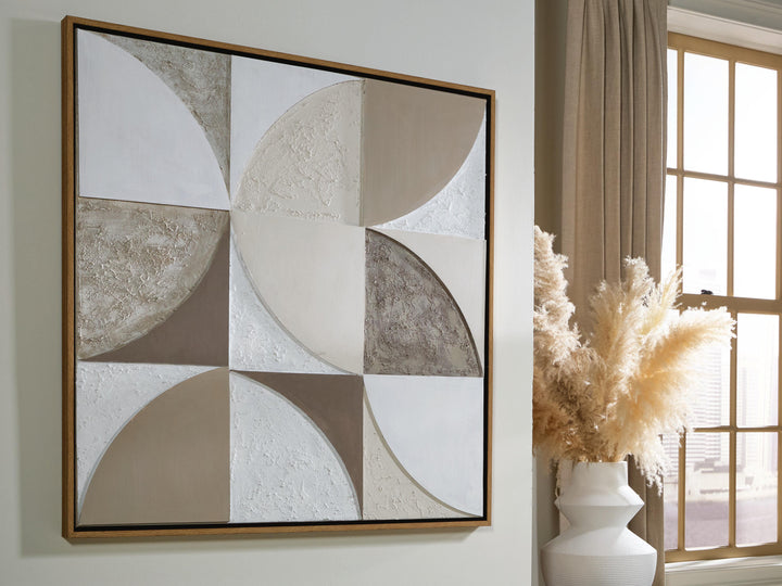 Harelman Wall Art - Light Brown (2)