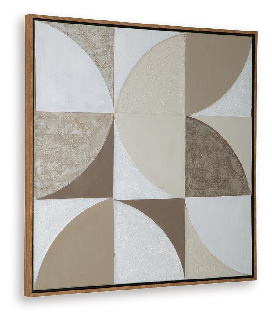 Harelman Wall Art - Light Brown (3)