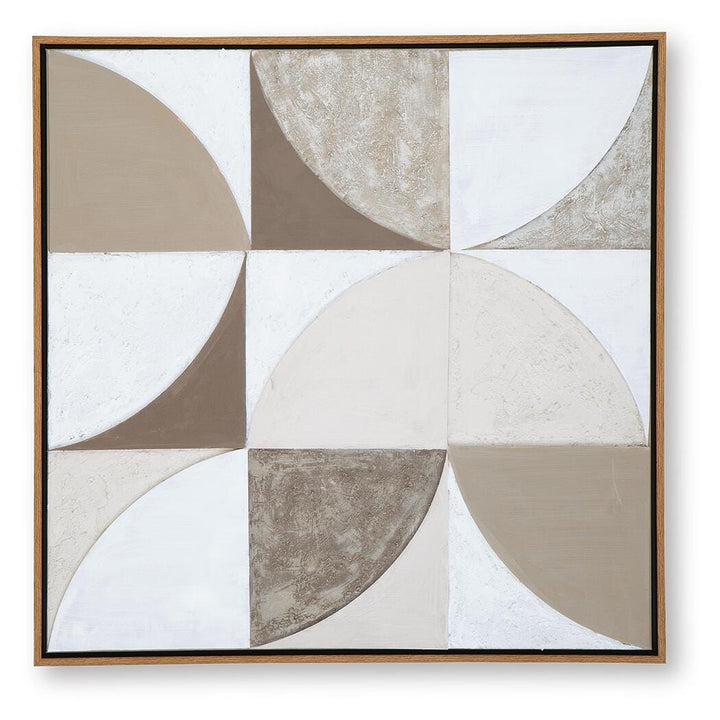Harelman Wall Art - Light Brown (4)