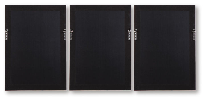 Honslow Wall Art (Set of 3) - Beige (4)