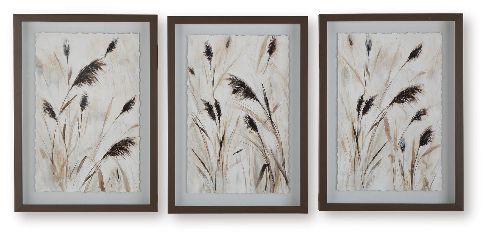 Honslow Wall Art (Set of 3) - Beige (1)