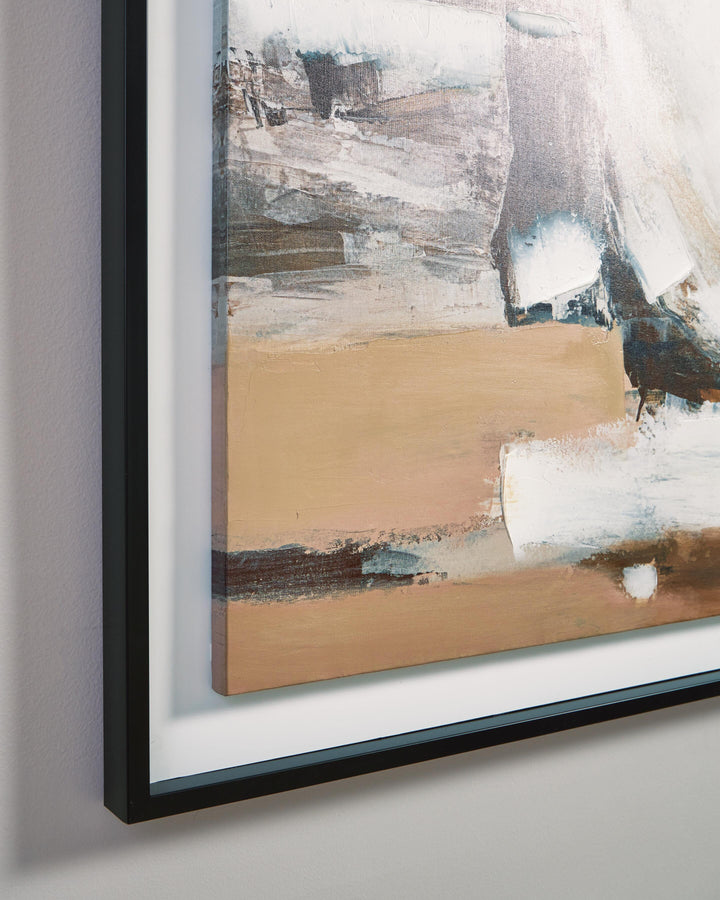 Bradlow Wall Art - Brown/White/Black (8)