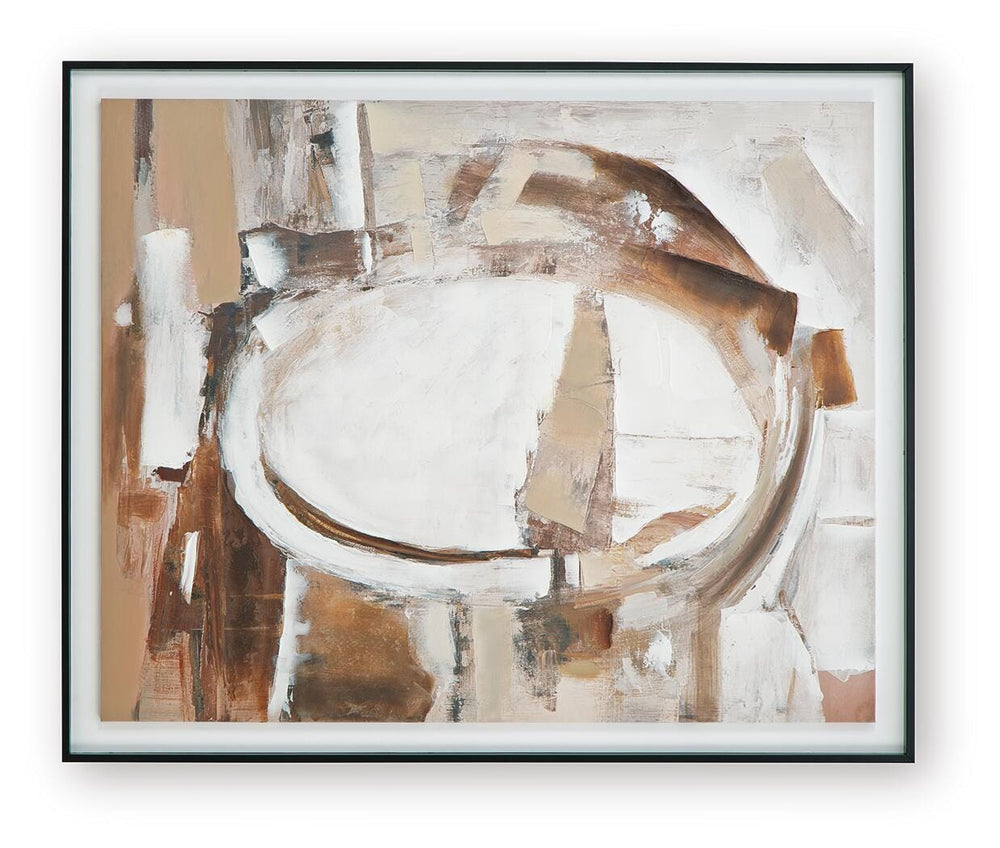 Bradlow Wall Art - Brown/White/Black (4)