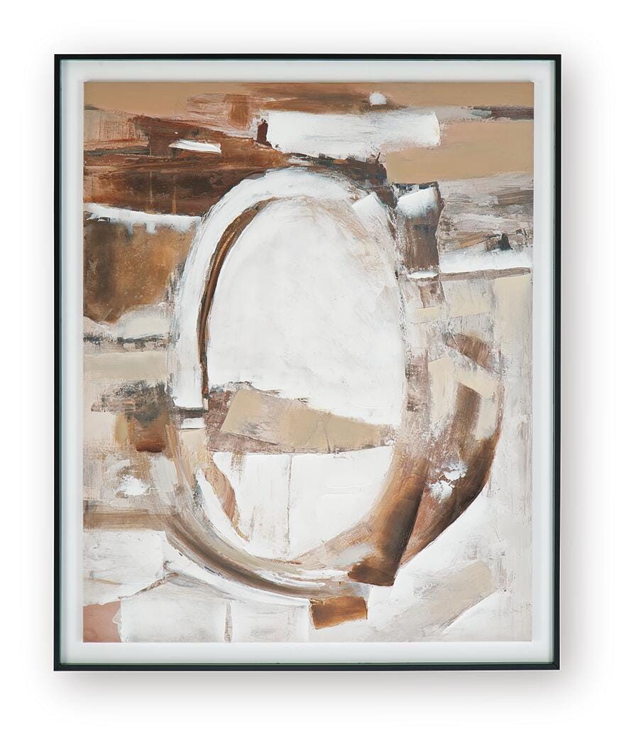 Bradlow Wall Art - Brown/White/Black (5)
