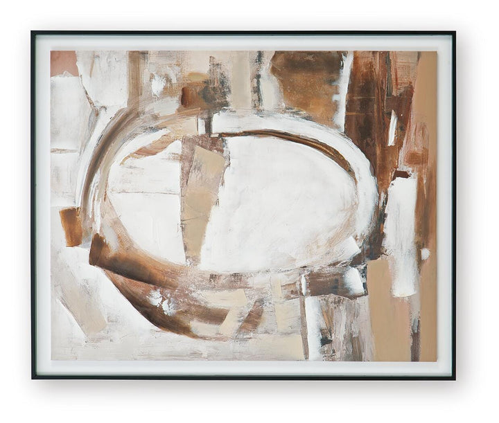 Bradlow Wall Art - Brown/White/Black (6)