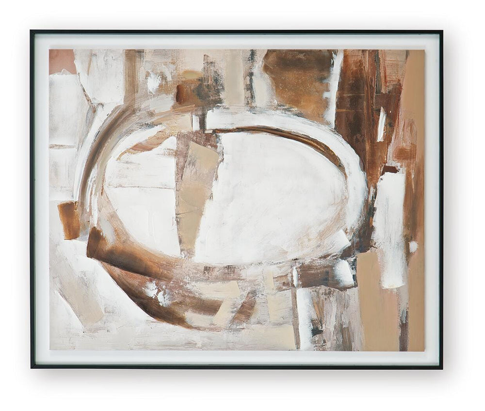 Bradlow Wall Art - Brown/White/Black (6)