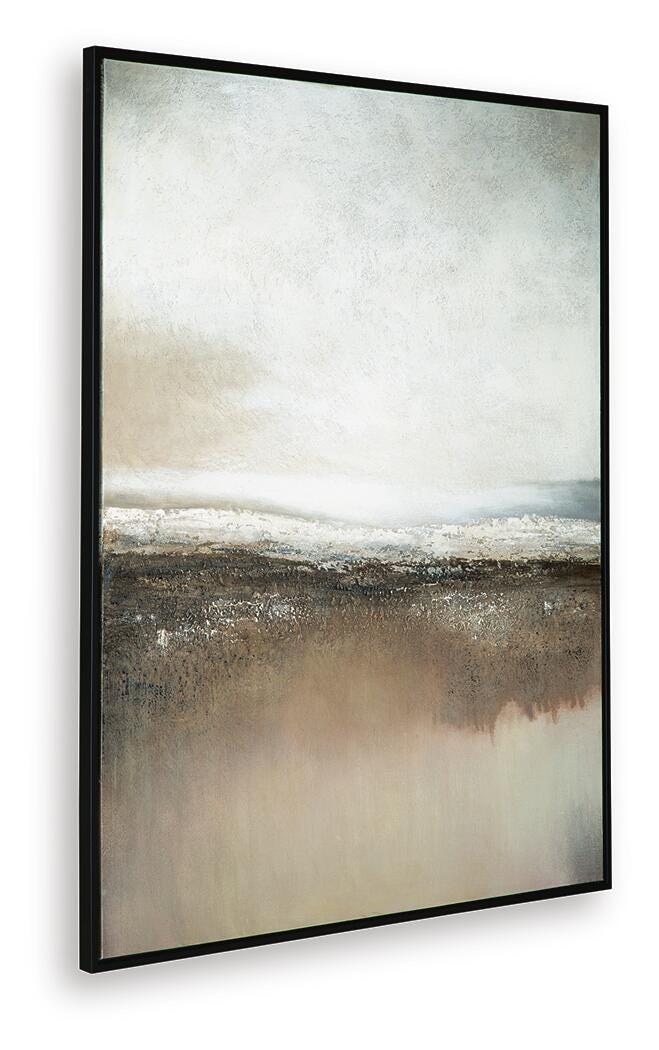 Siaking Wall Art - Brown/Gray/White (3)