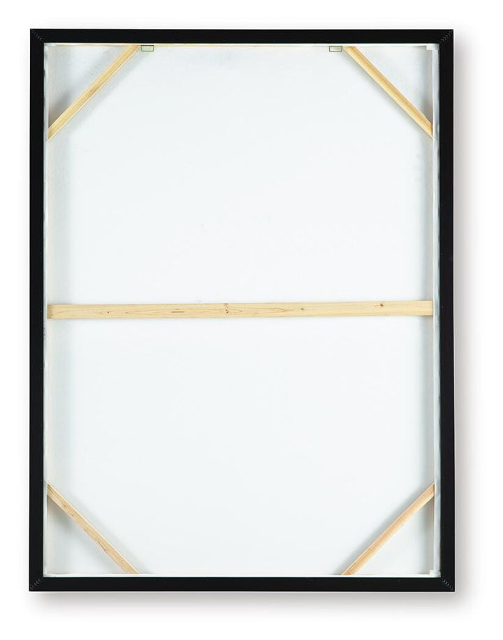 Siaking Wall Art - Brown/Gray/White (4)