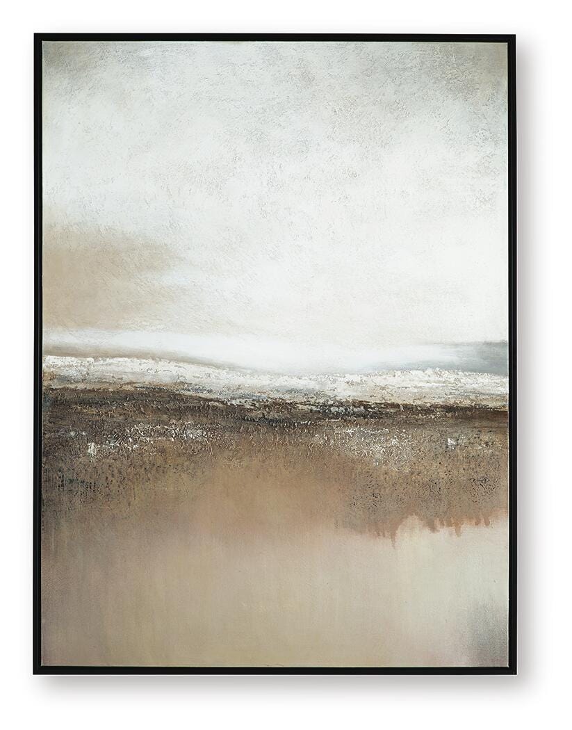 Siaking Wall Art - Brown/Gray/White (1)