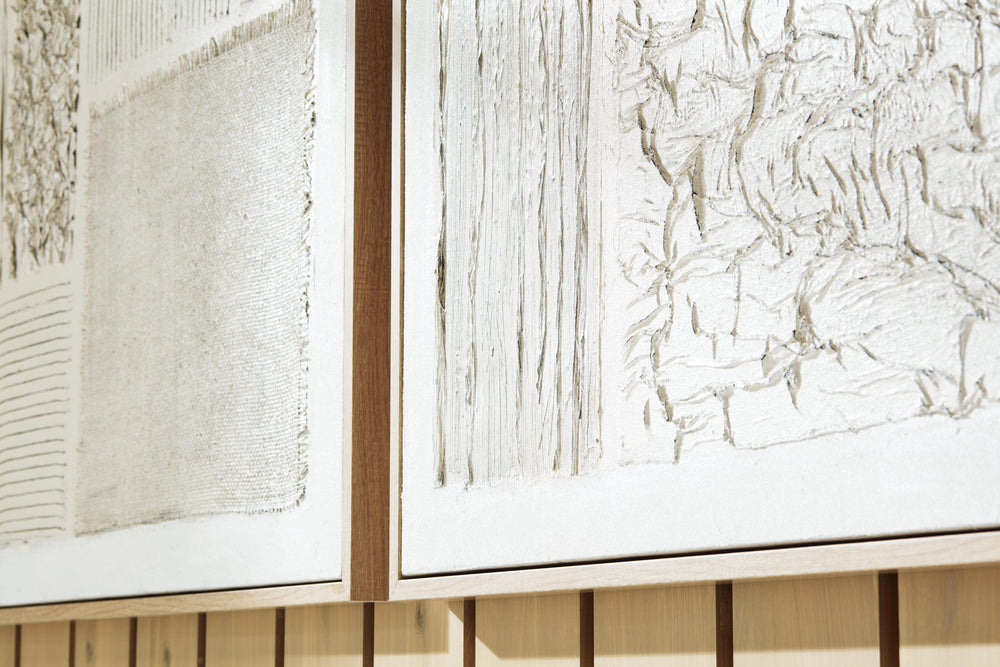 Andorfield Wall Art (Set of 2) - Beige/Black/White (8)