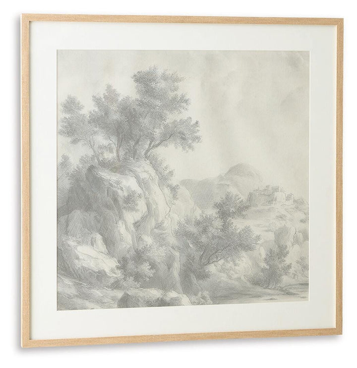 Casslock Wall Art - Gray