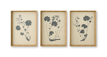 Huddwick Wall Art (Set of 3) - Linen