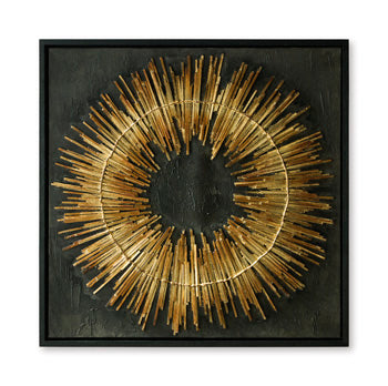Buddins Wall Art - Black