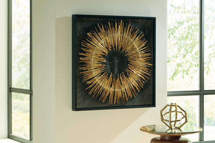 Buddins Wall Art - Black