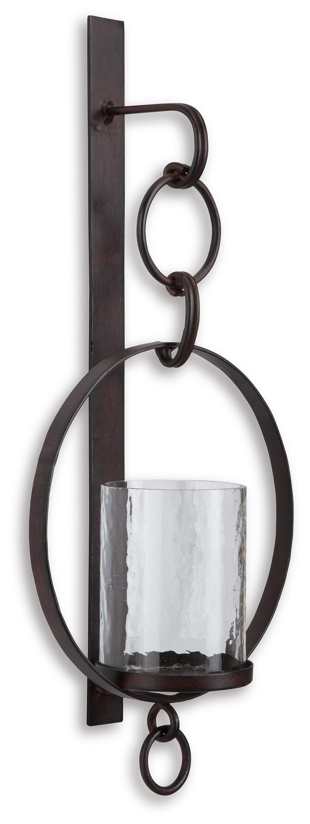 Ogaleesha Wall Sconce - Dark Brown (1)
