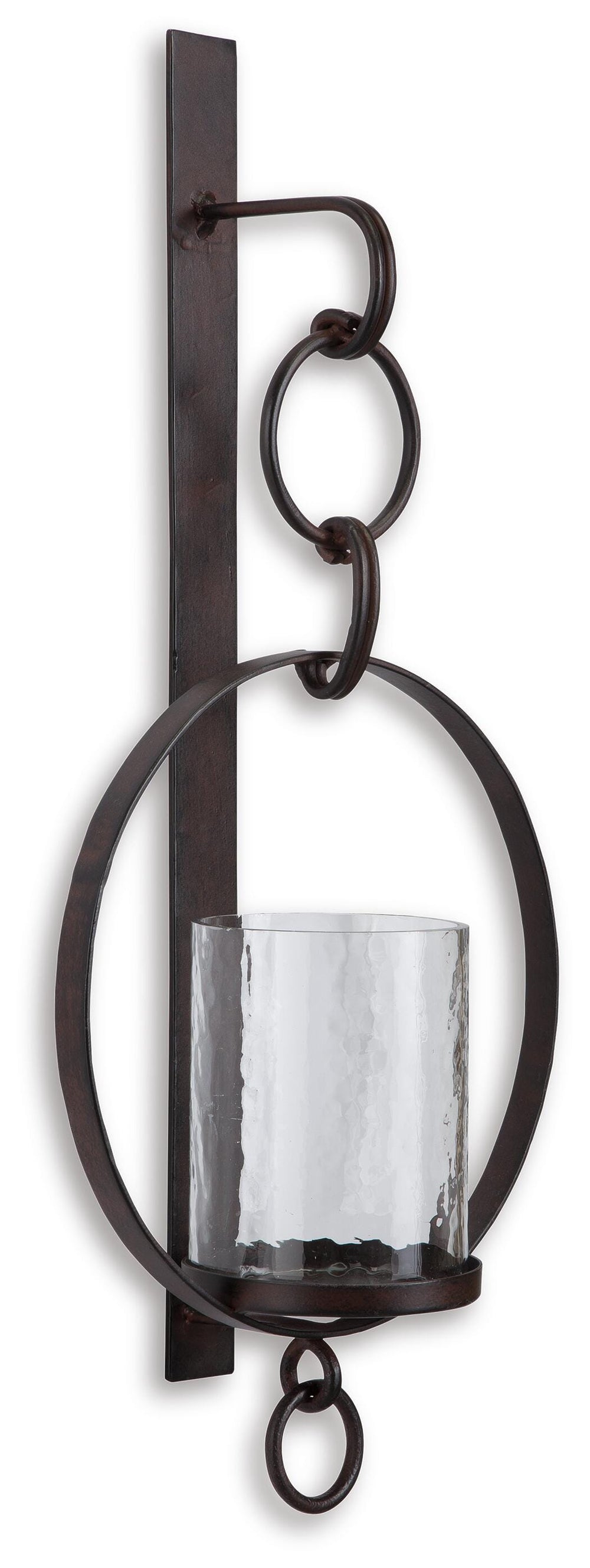 Ogaleesha Wall Sconce - Dark Brown (1)