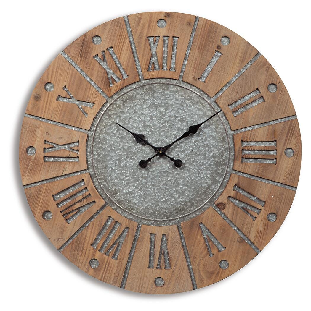 Payson Wall Clock - Dark Gray (1)