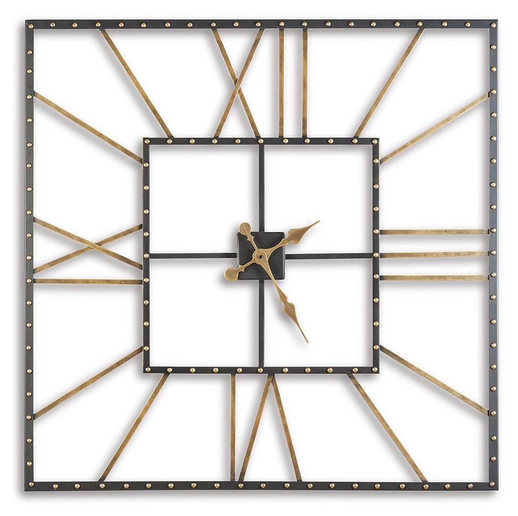 Thames Wall Clock - Black (1)