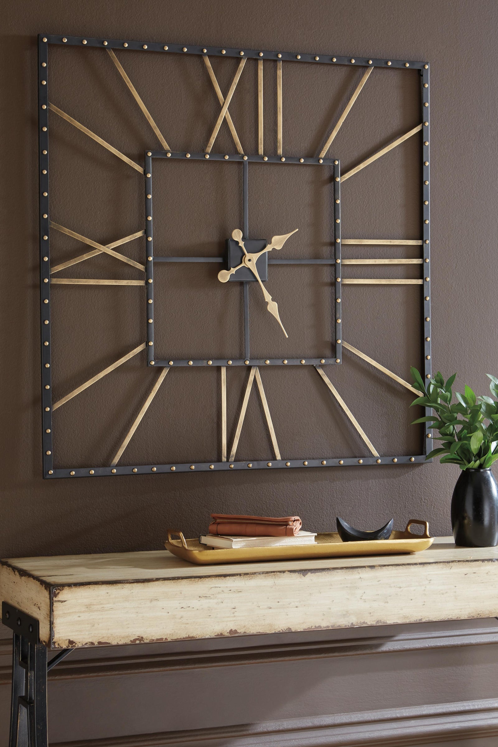 Thames Wall Clock - Black (2)
