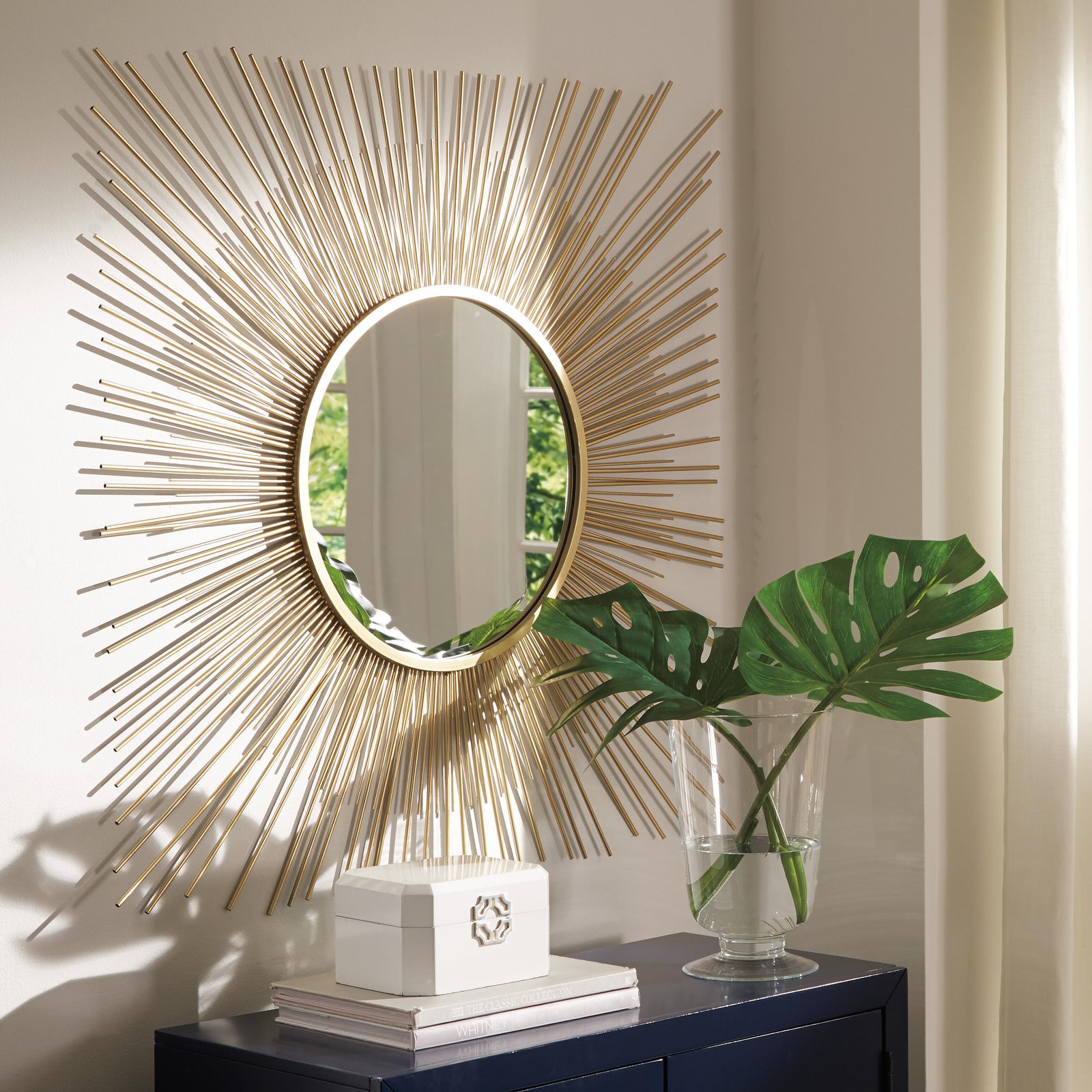 Elspeth Accent Mirror - Gold (2)