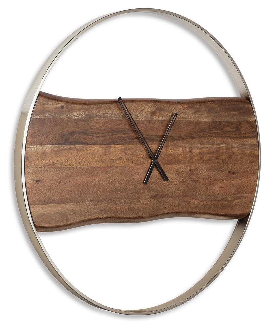 Panchali Wall Clock - Dark Brown (1)