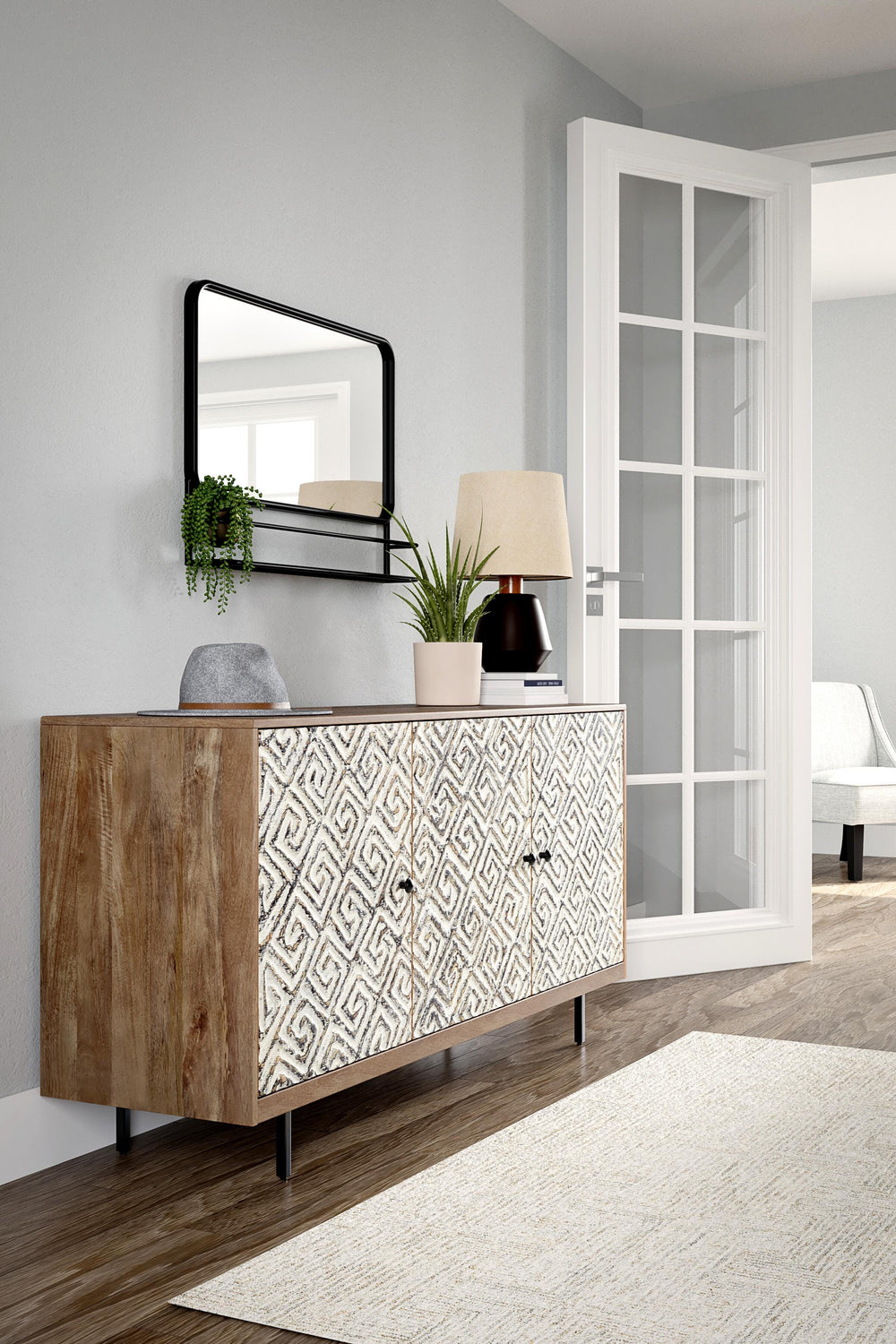 Kerrings Accent Cabinet - Dark Brown (6)