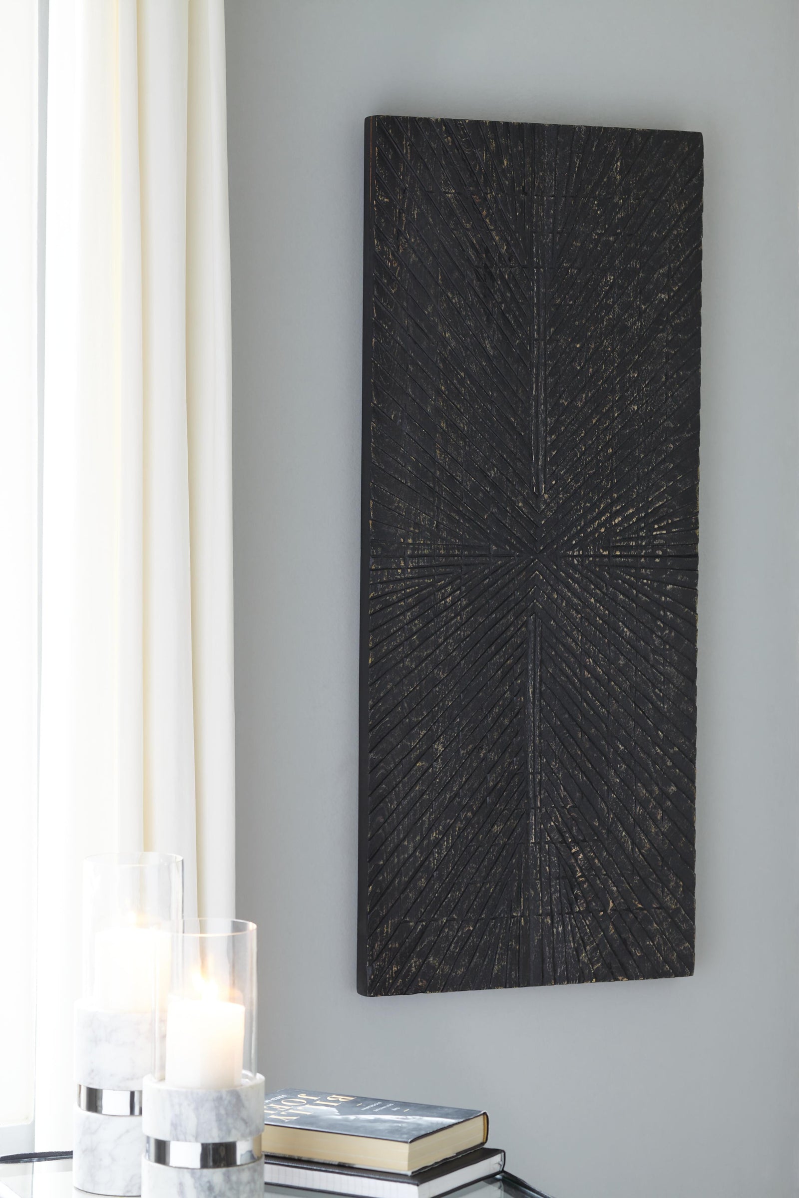 Lenora Wall Decor - Black (2)