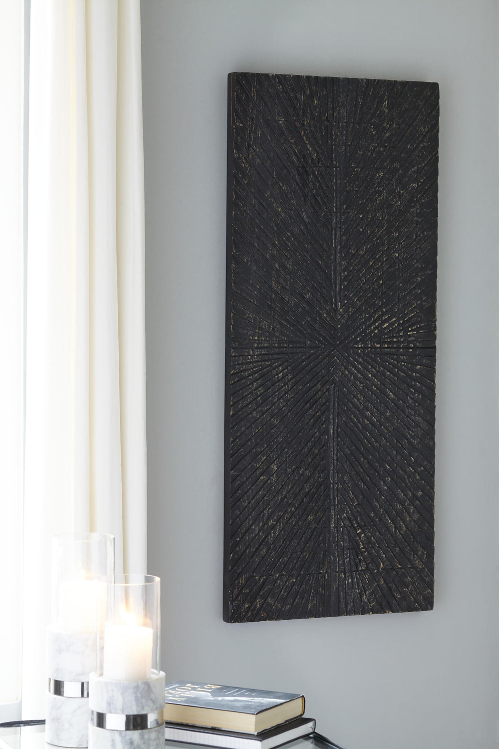 Lenora Wall Decor - Black (2)