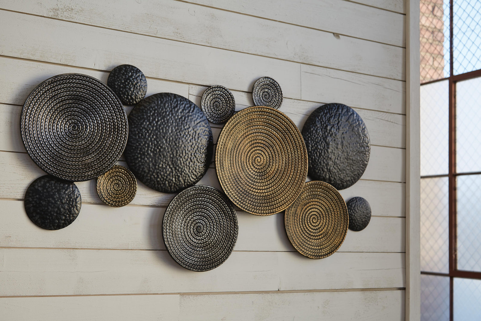 Emsley Wall Decor - Dark Gray (2)
