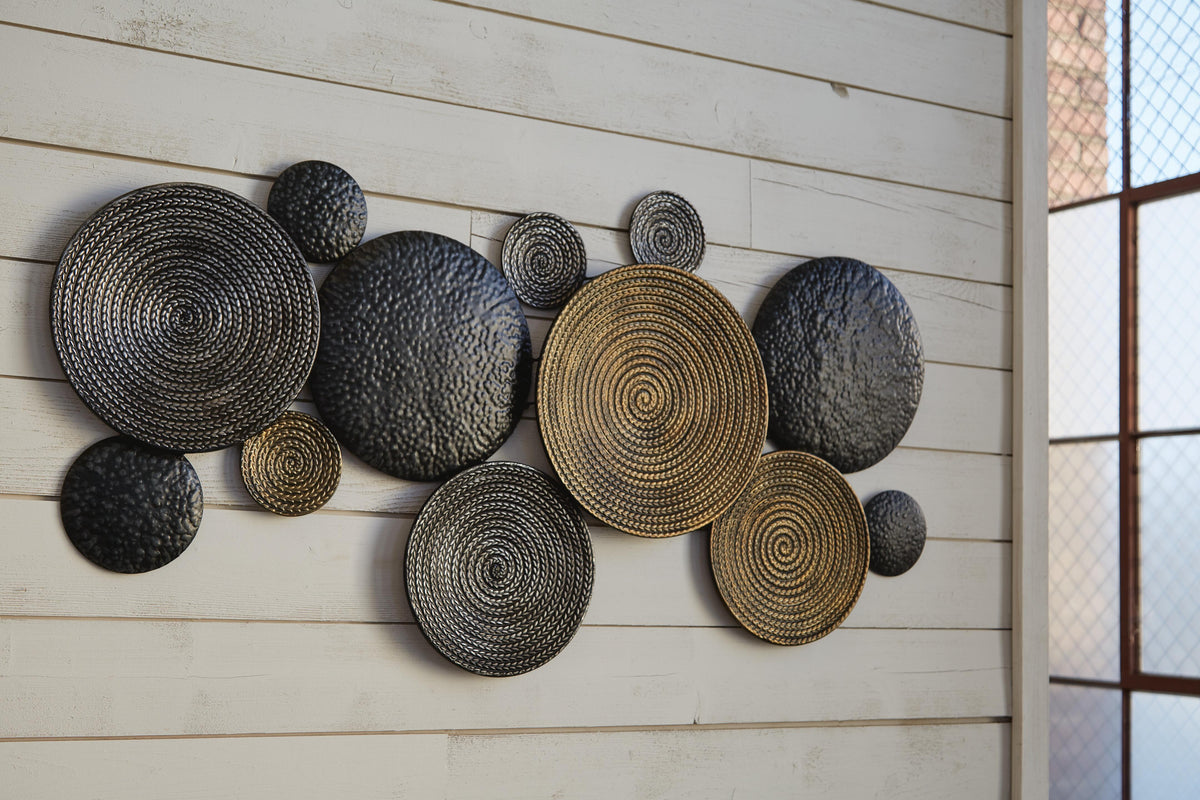 Emsley Wall Decor - Dark Gray (2)
