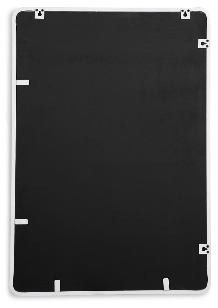 Brocky Accent Mirror - White (5)