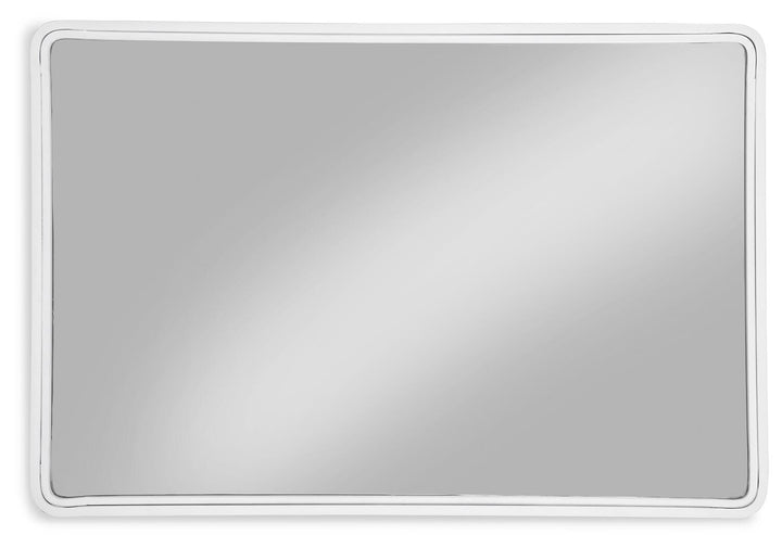 Brocky Accent Mirror - White (4)