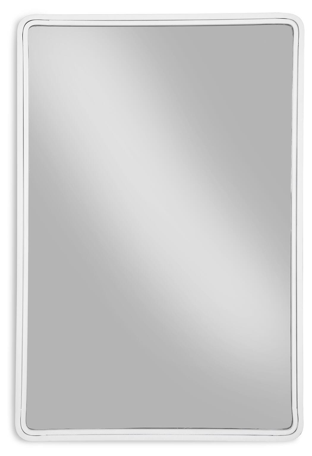 Brocky Accent Mirror - White (1)