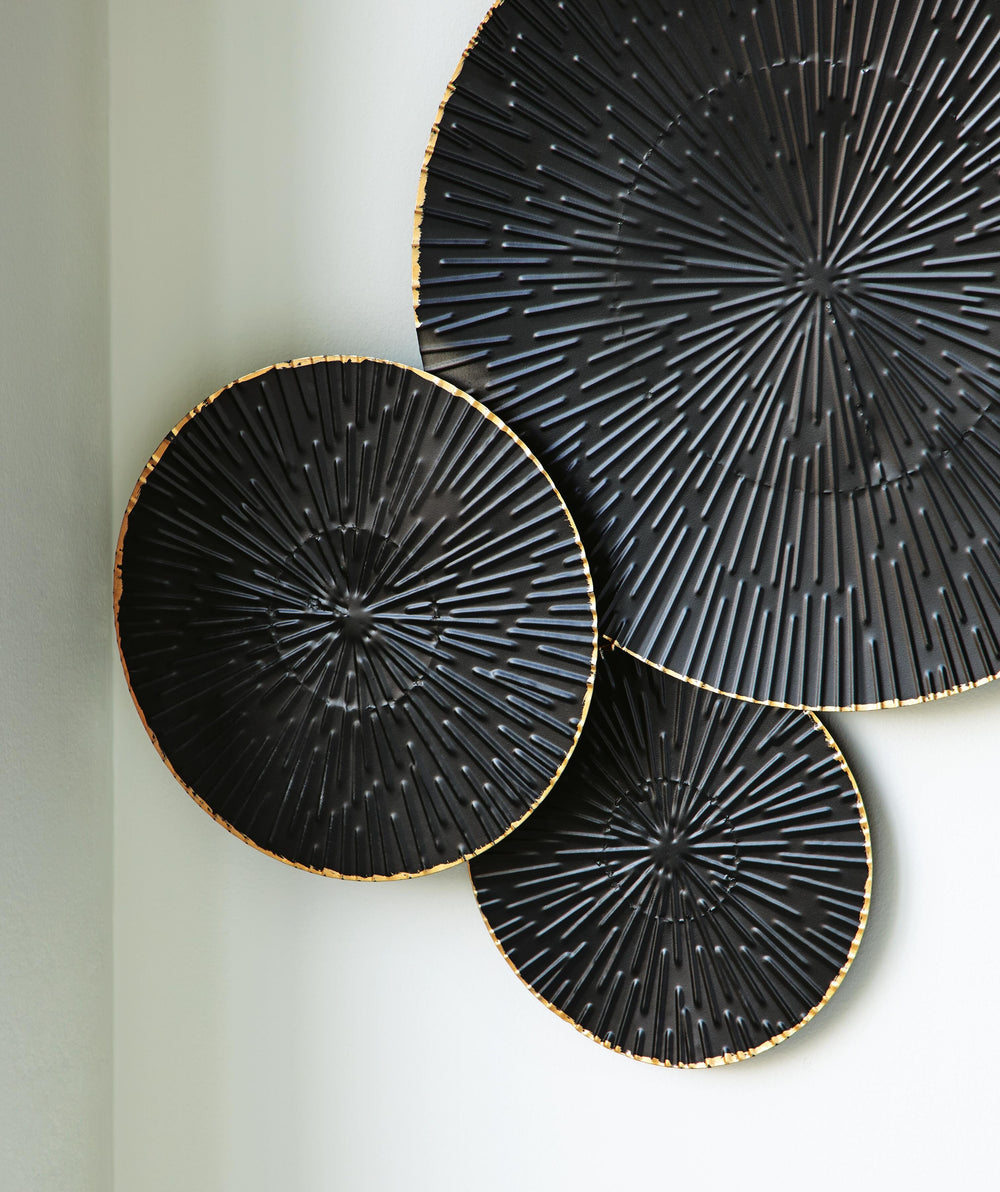 Rhetlen Wall Decor - Black (6)