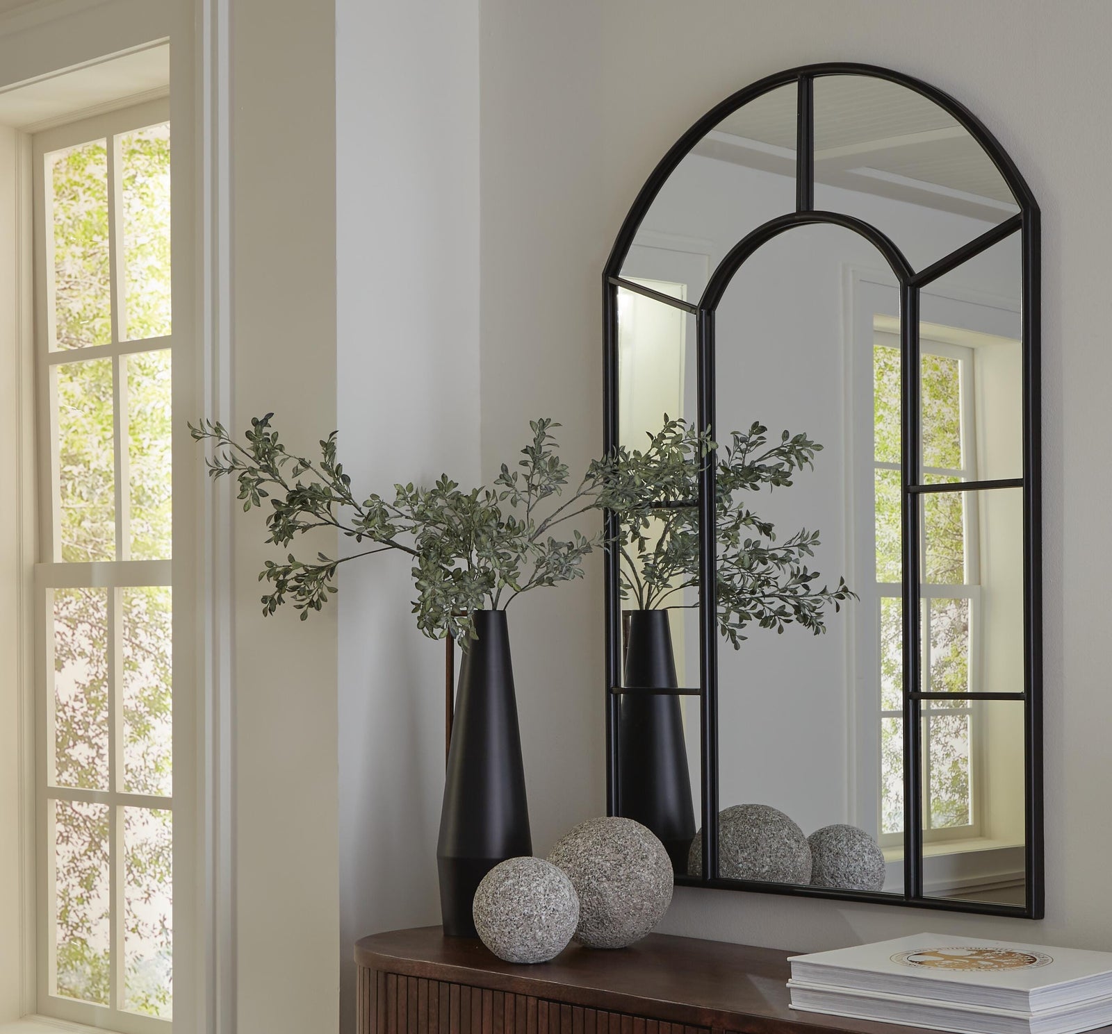 Evengton Accent Mirror - Black (2)