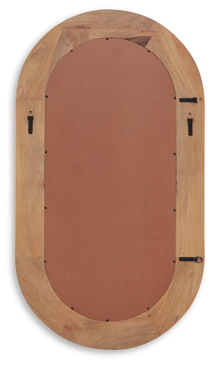 Daverly Accent Mirror - Light Brown (5)