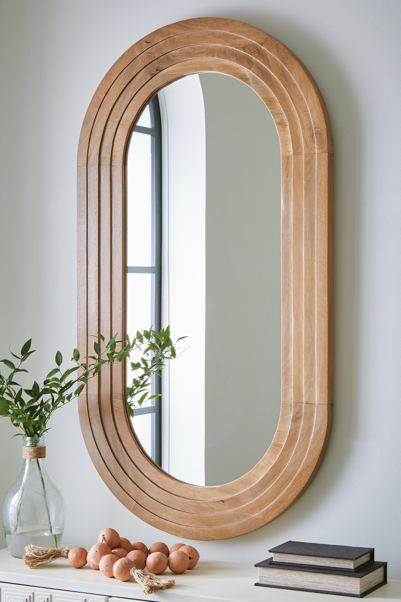 Daverly Accent Mirror - Light Brown (2)