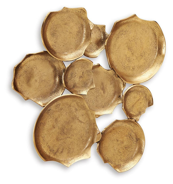 Gageton Wall Decor - Gold (3)