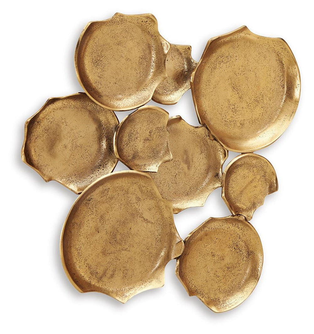 Gageton Wall Decor - Gold (3)