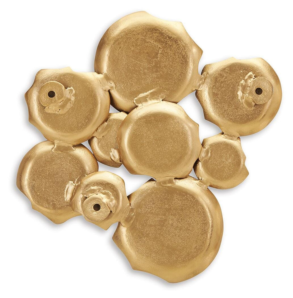 Gageton Wall Decor - Gold (4)