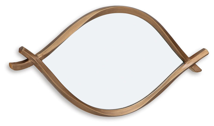 Bartner Accent Mirror - Gold (3)