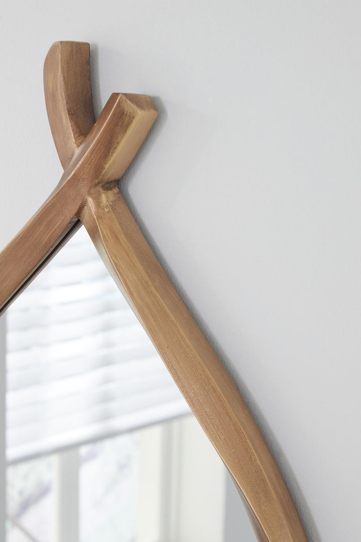 Bartner Accent Mirror - Gold (7)