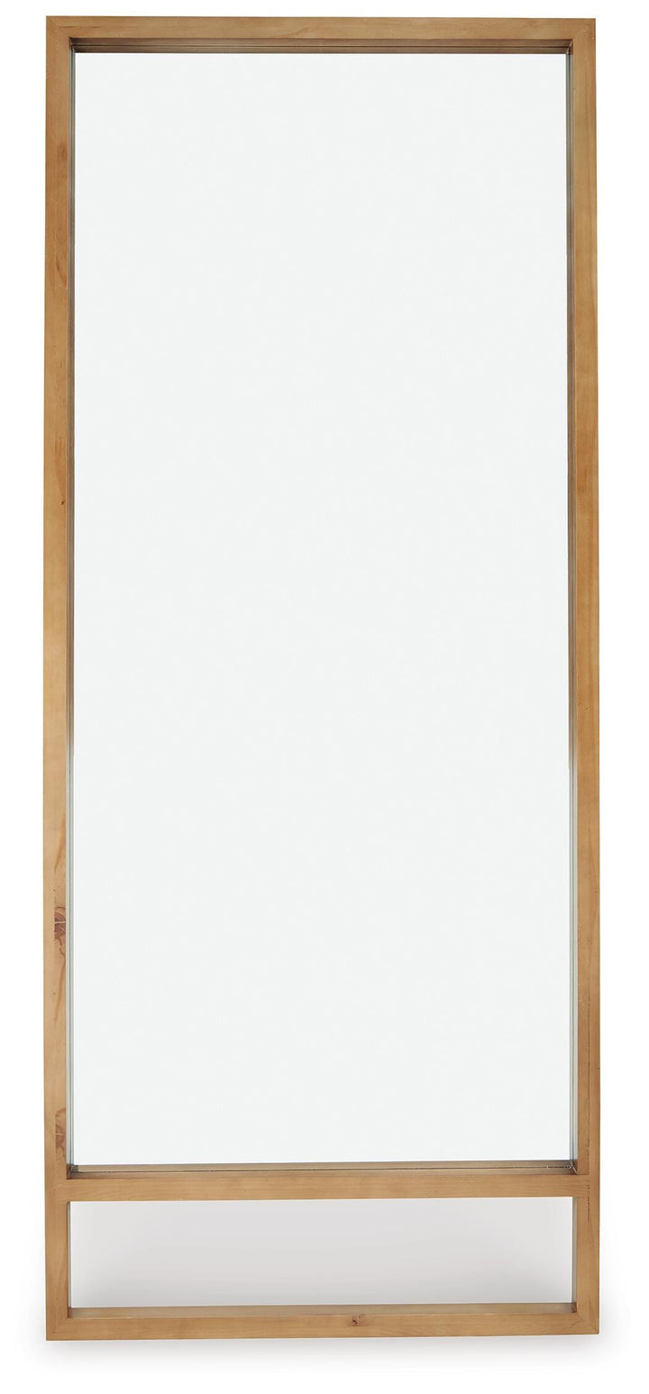 Devford Floor Mirror - Dark Brown (3)