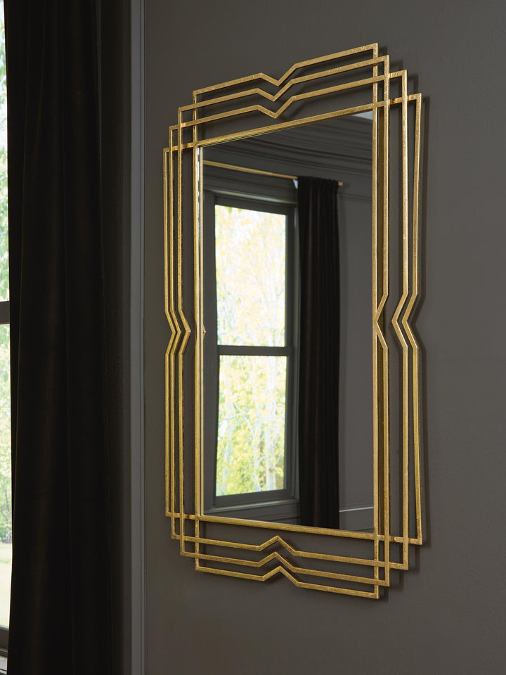 Claybrook Accent Mirror - Gold (2)
