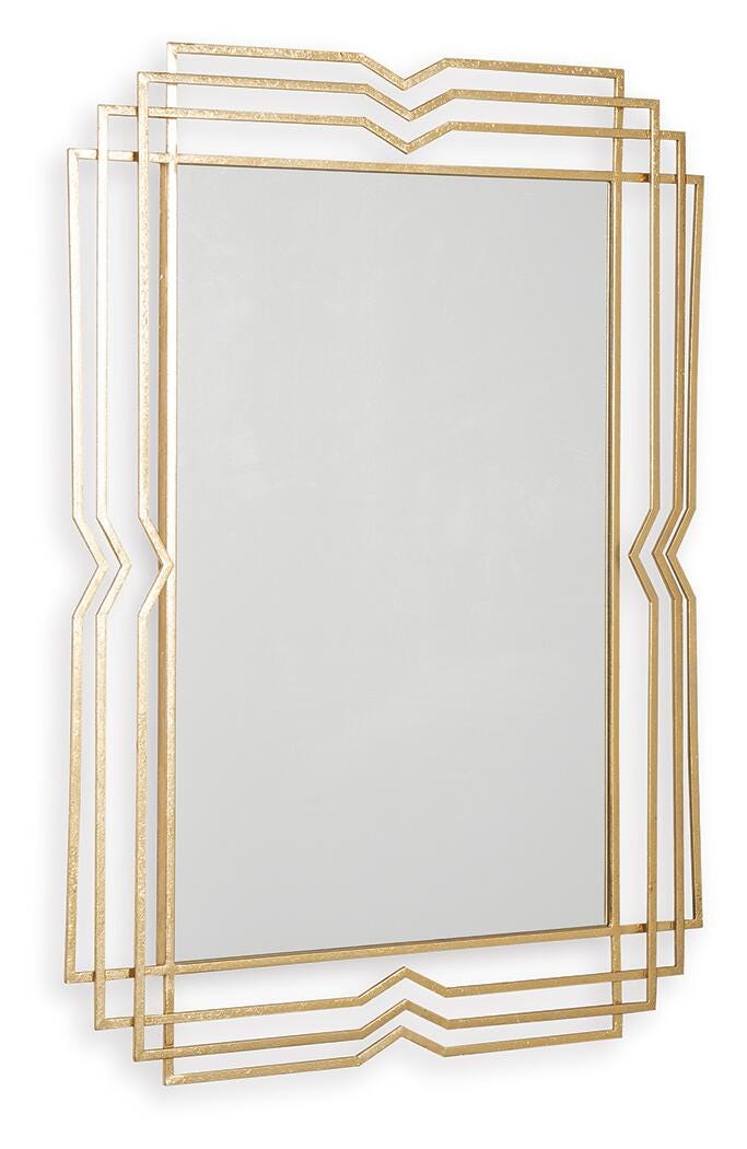 Claybrook Accent Mirror - Gold (3)