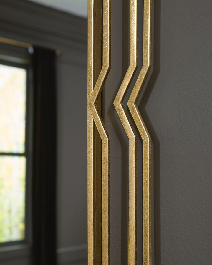 Claybrook Accent Mirror - Gold (6)