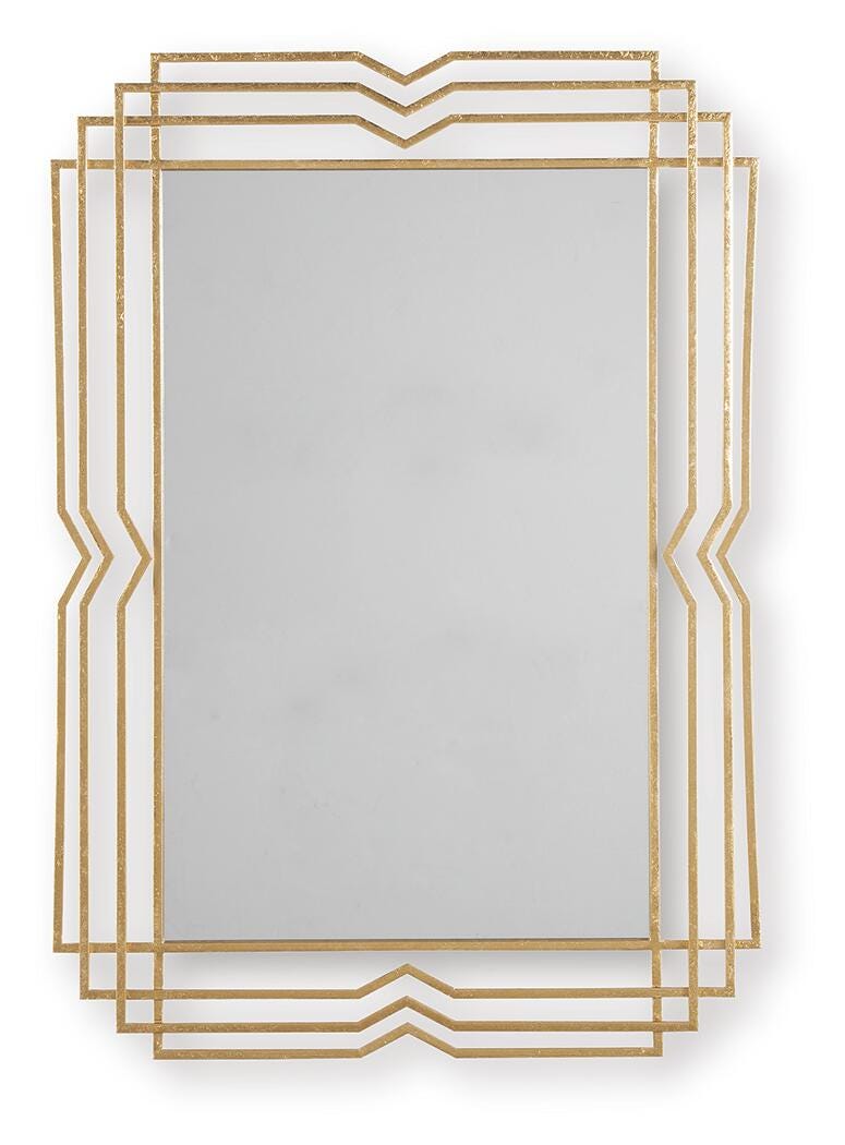 Claybrook Accent Mirror - Gold (1)