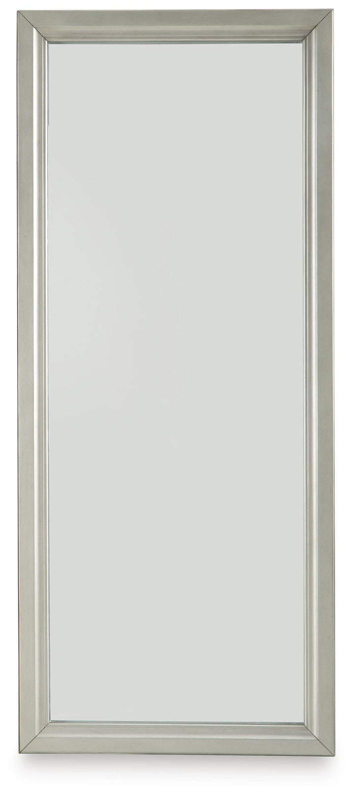 Evesen Floor Standing Mirror/Storage - Beige (3)
