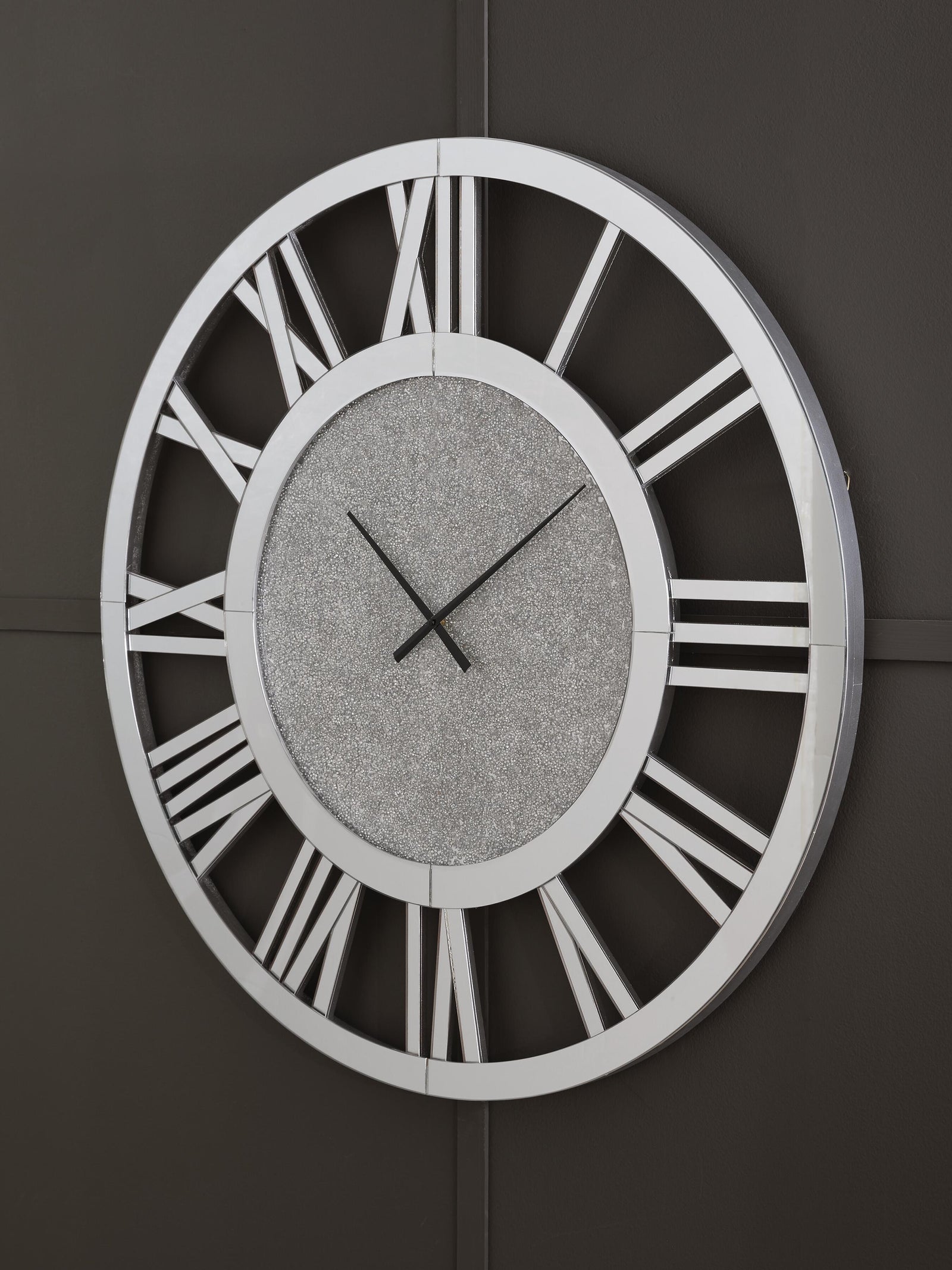 Reinport Wall Clock - Pearl Silver (2)